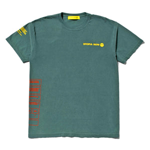MICRODOSING 101 T-SHIRT (Blue Spruce/Yellow/Red)