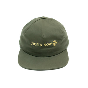 DROP 1 One-Panel Hat (Olive/Gold)