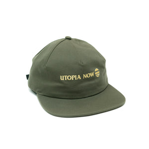 DROP 1 One-Panel Hat (Olive/Gold)