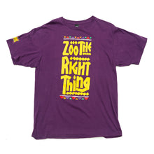 ZOO YORK "ZOO THE RIGHT THING" T-SHIRT (Men's Large)