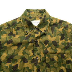 SHADES OF GREY CAMOUFLAGE L/S BUTTON-UP SHIRT (Men's Medium)